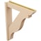 Ekena Millwork 5 1/2-in W x 26-in D x 34-in H Funston Slat Rough Cedar Woodgrain TimberThane Outlooker, Primed Tan OUTUR055X26X34FST24RCPR - alternate 2